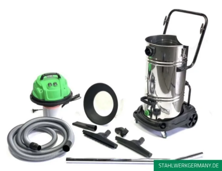 Nass-/Trockensauger Stahlwerk 100l